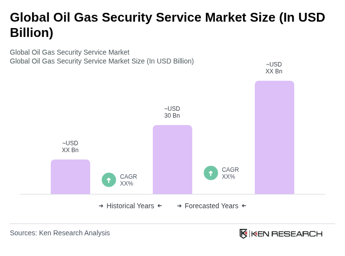 Global Oil Gas Security Service Market Size